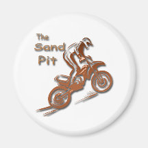 The Sand Pit Refrigerator Magnet
