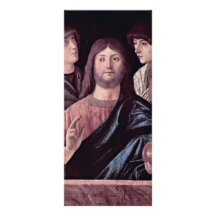 The Savior Blesses Four Apostles By Carpaccio Vitt Rack Card Design