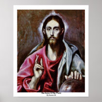 The Savior Of The World By Greco El Print