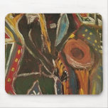 THE SAX PLAYER MOUSEPAD