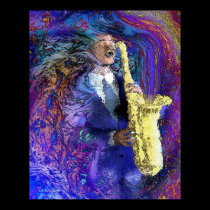 The Sax Player posters