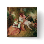 The Scale of Love, 1715-18 Pinback Button