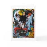 The Scarecrow - Abstract Art Greeting Card