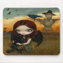 "The Scarecrow" Mousepad by strangeling "The Scarecrow" Mousepad