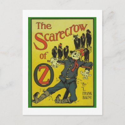 The Scarecrow Of Oz Postcards