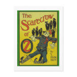 The Scarecrow Of Oz Postcards
