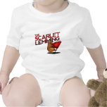The Scarlet Lemming (with title) infant onesie Bodysuits