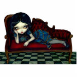 The Scarlet Sofa gothic victorian Photo Sculpture The Scarlet Sofa gothic victorian Photo Sculpture