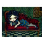 art, fantasy, eye, eyes, sofa, couch, victorian,