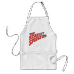 The Scarlet Speedster Logo aprons