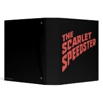The Scarlet Speedster Logo Binders