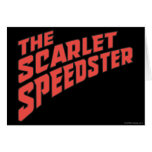 The Scarlet Speedster Logo cards