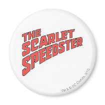 The Scarlet Speedster Logo Refrigerator Magnet
