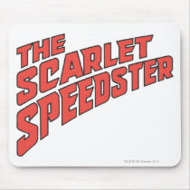 The Scarlet Speedster Logo Mousepad
