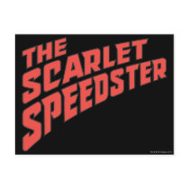 The Scarlet Speedster Logo Post Card