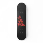 The Scarlet Speedster Logo Skate Decks