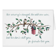 The Scenery's Changed - Card