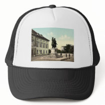 The Schiller and Goethe Monument, Weimar, Thuringi Trucker Hats