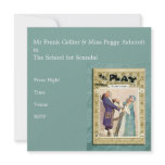 The School for Scandal Invitation