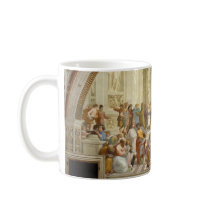 The School of Athens Fresco by Raffaello Sanzio Coffee Mug
