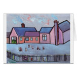 THE SCHOOL PLAYGROUND GREETING CARD