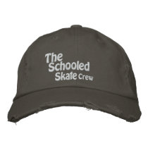 The Schooled Skate Crew Hat embroidered hats