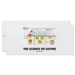 The Science Of Eating (Endocytosis Biology Humor) Rack Card Design