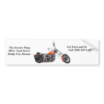 The Scooter Shop bumper stickers by wksimages The Scooter Shop bumper stickers