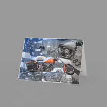 The Scooter Shop Greeting Card