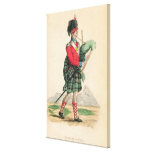 The Scotch Piper Gallery Wrap Canvas