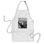 The Scream aprons