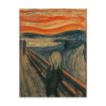 The Scream by Edvard Munch Post Card