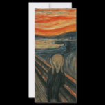 The Scream by Edvard Munch Full Color Rack Card