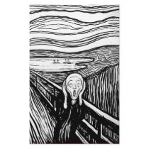 The Scream by Edvard Munch Stationery Paper