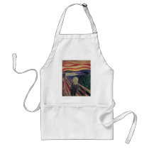 The Scream by Edvard Munch, Vintage Expressionism Aprons