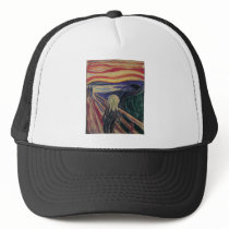 The Scream by Edvard Munch, Vintage Expressionism Trucker Hats