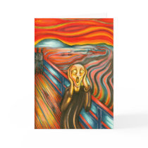 'The Scream' card by catherinehowell 'The Scream' card