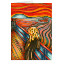 'The Scream' card cards