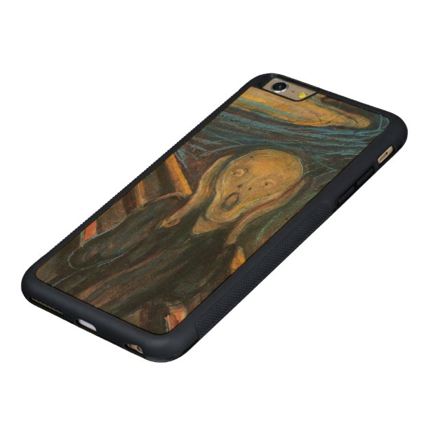 The Scream Carved® Maple iPhone 6 Plus Bumper-5