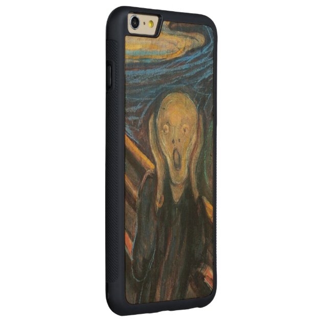 The Scream Carved® Maple iPhone 6 Plus Bumper-2