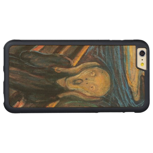 The Scream Carved® Maple iPhone 6 Plus Bumper-3