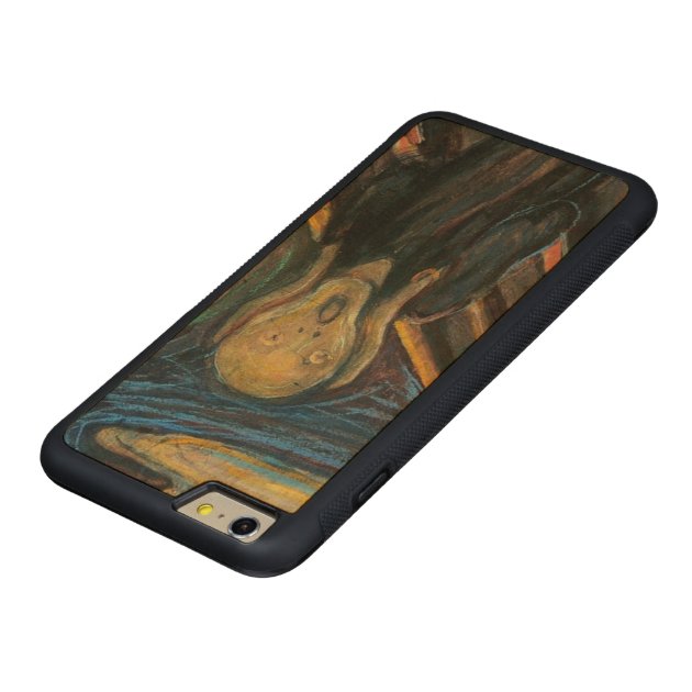 The Scream Carved® Maple iPhone 6 Plus Bumper-4