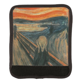 The Scream - Edvard Munch Luggage Handle Wrap