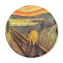 The Scream - Edvard Munch Fridge Magnets