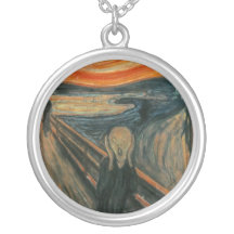 The Scream - Edvard Munch Necklaces