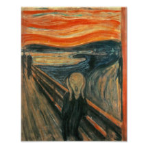 The Scream - Edvard Munch Photograph
