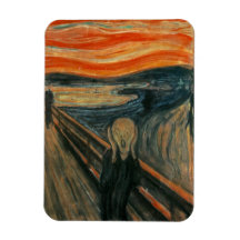 The Scream - Edvard Munch Vinyl Magnets