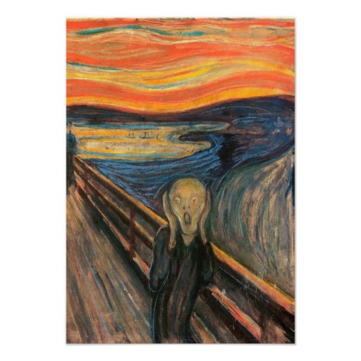 The Scream Invitation