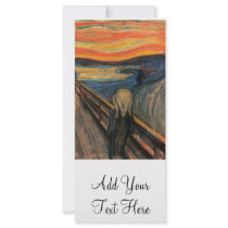 'The Scream' Rack Card