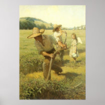 The Scythers (Back to the Farm) by NC Wyeth Posters